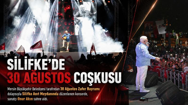 Silifke ’de 30 Ağustos coşkusu